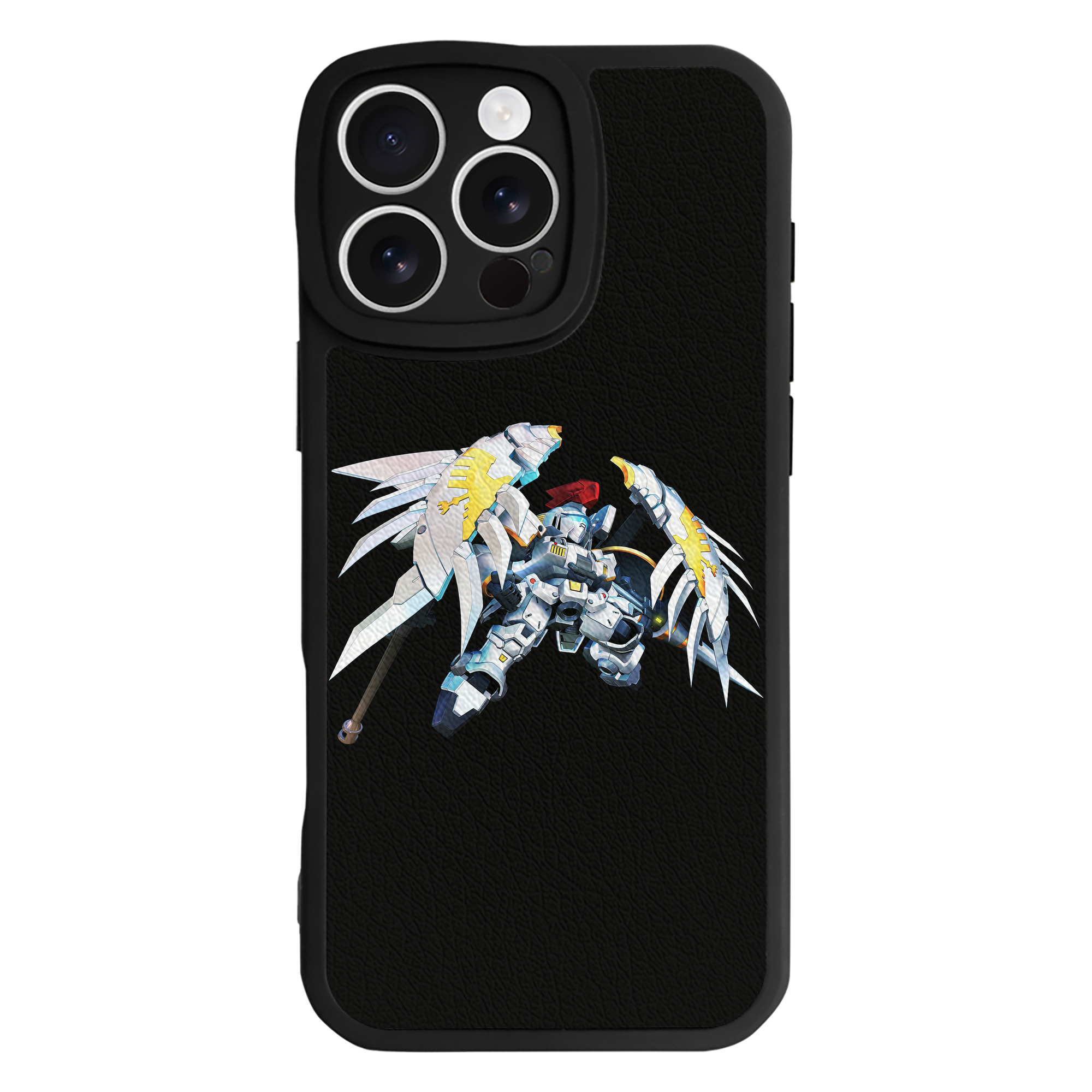 （画像用） 機動戦士ガンダム Mobile Suit Gundam 【iPhone 16シリーズ対応】シリコンスマホケース（レザー調） 材質：シリコン